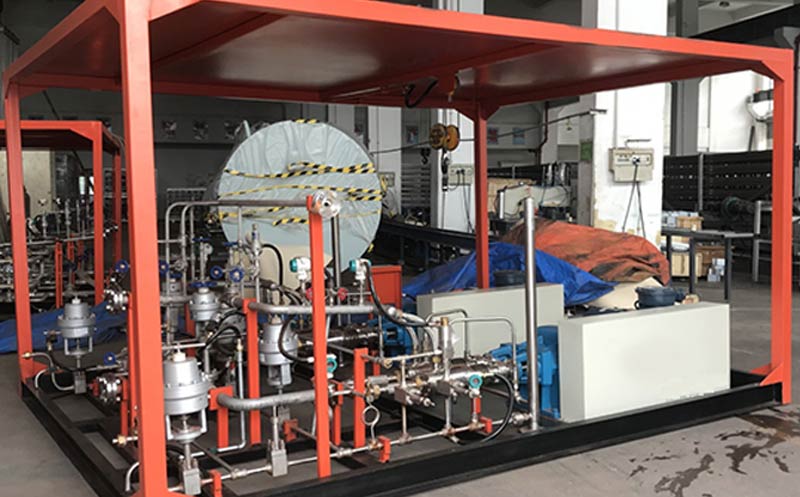 High-Pressure Pump Skid
